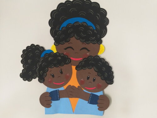 Dia das Mães - Decoração em Eva para Mural ou Painel Grande