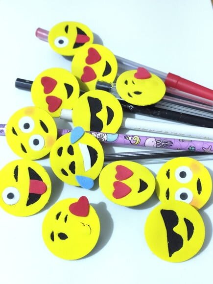 Emoji para Apliques Avulsos 3,5cm- Lembrancinha