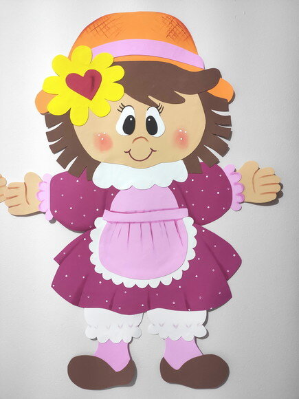 Festa Caipira - 1 Boneco Grande de Festa Junina 94x70 Cada