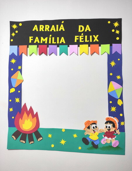 Festa Caipira em Eva - Quadro de Fotos Grande D Festa Junina