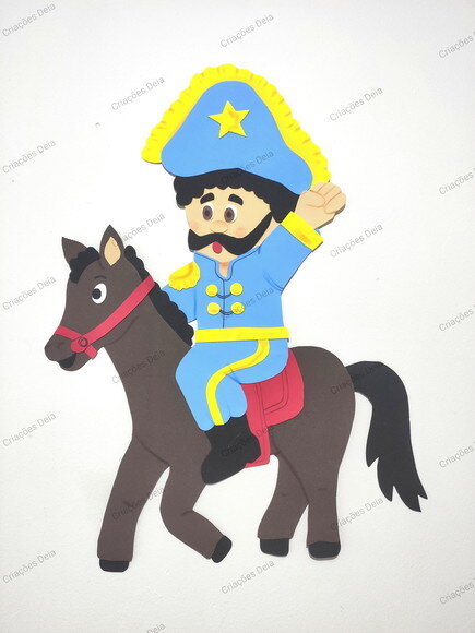 Independência do Brasil - Dom Pedro - 60 cm em Eva