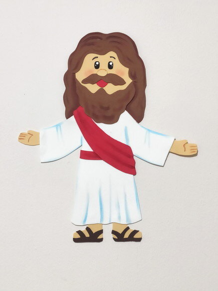 Jesus - Tamanho 36 cm em Eva