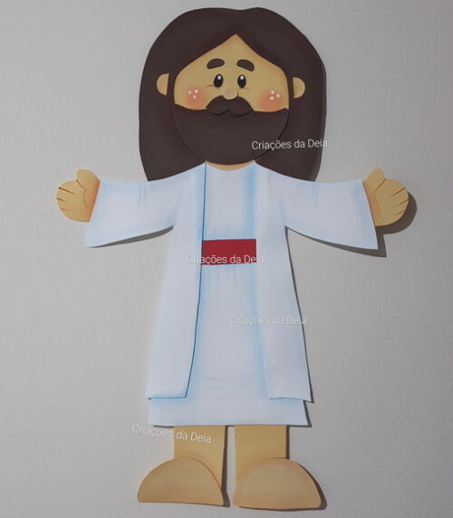 Jesus Cristo Tamanho 60 cm em Eva