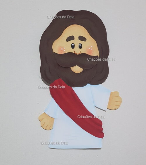 Jesus Cristo Tamanho 40 cm em Eva