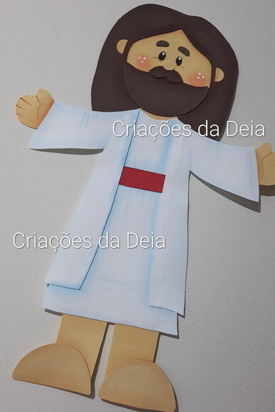 Jesus Cristo Tamanho 60 cm em Eva