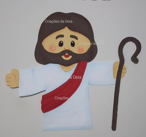 Jesus Desenho de 50 cm em Eva