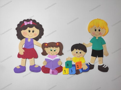 Kit para Painel Família na Escola em Eva Grande