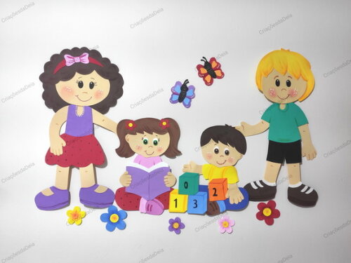 Kit para Painel Família na Escola em Eva Grande