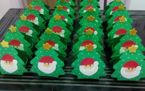 Lembrancinha de Natal EVA (Pacotinho)