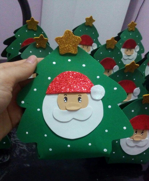 Lembrancinha de Natal EVA (Pacotinho)