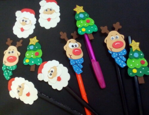 Lembrancinhas de Natal (imã,ponteira ou Enfeite)