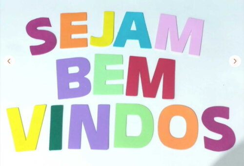 Letras Coloridas em Eva - 10 cm Cada - Valor Por Unidade