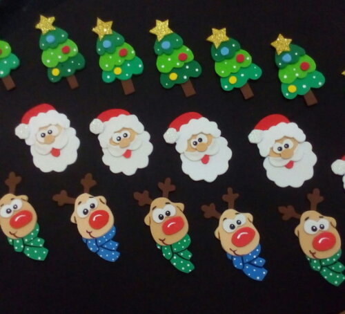 Lembrancinhas de Natal (imã,ponteira ou Enfeite)