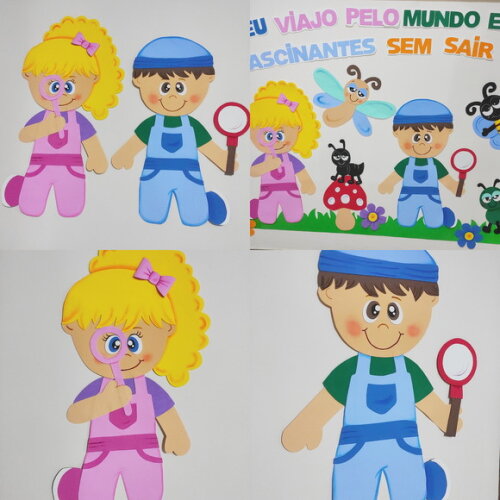 Menino ou Menina Grande em Eva _ Venda Por Unidade