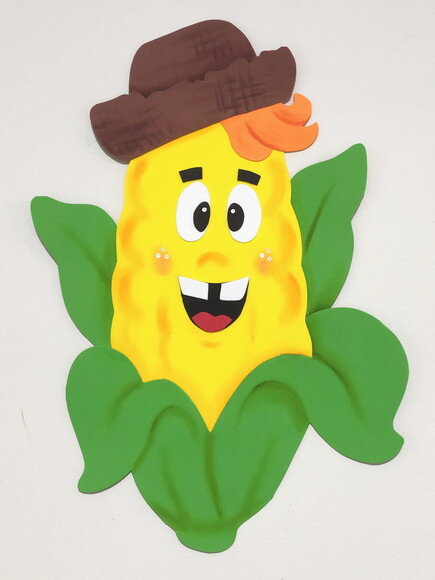 Milho Grande em Eva 40 cm Decoração de Festa Junina