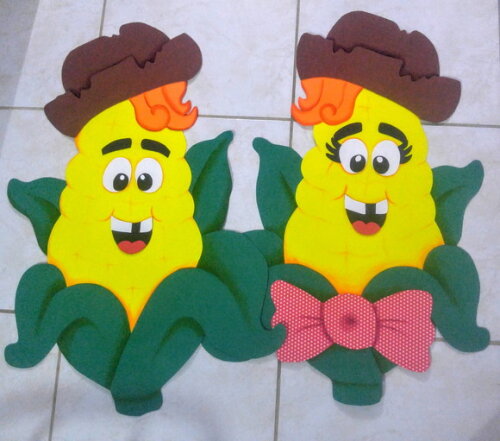 Milho Grande em Eva para Festa Junina - 1 Peça