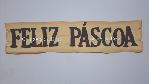 Mural Símbolo da Páscoa e Ressurreição de Jesus 96x80 cm Eva
