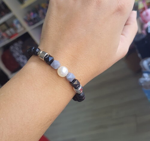 Pulseira de Contas Micangas Pulseira Atitude Bijuteria