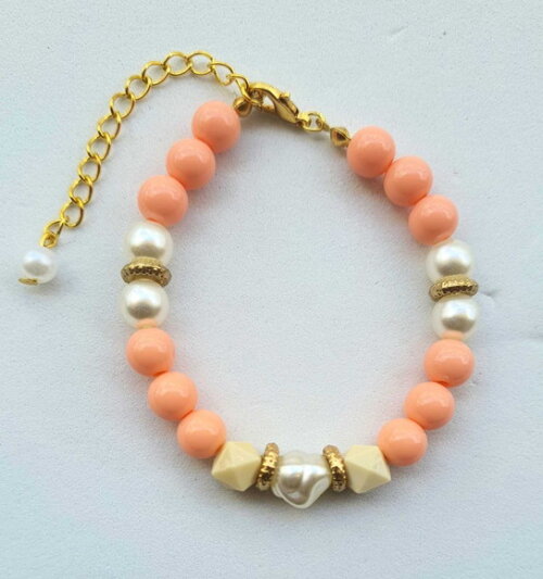 Pulseira de Contas Micangas Pulseira Bella Bijuteria