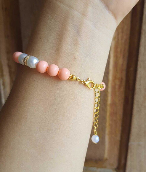 Pulseira de Contas Micangas Pulseira Bella Bijuteria