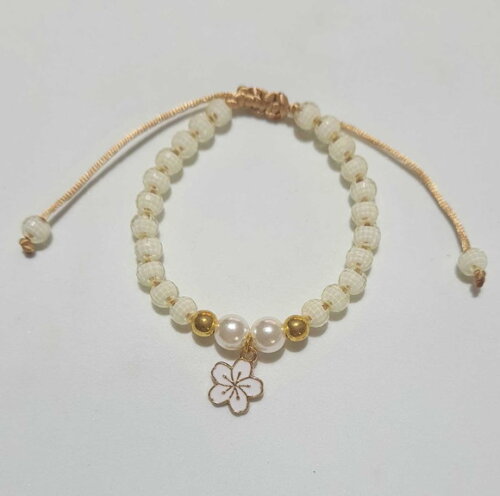 Pulseira de Contas Micangas Pulseira Encanto Bijuteria