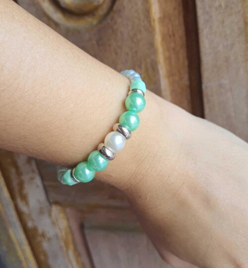 Pulseira de Contas Micangas Pulseira Encanto Bijuteria