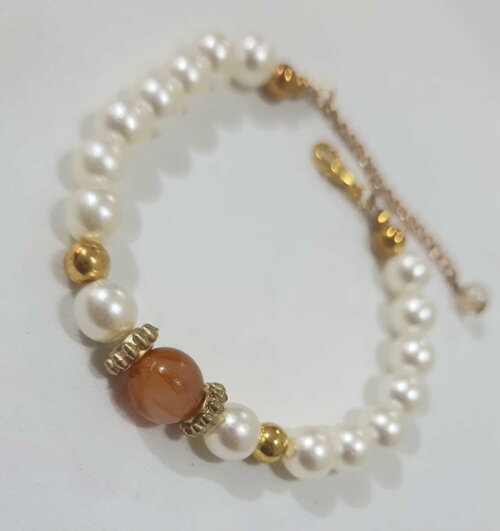 Pulseira de Contas Micangas Pulseira Leveza Bijuteria