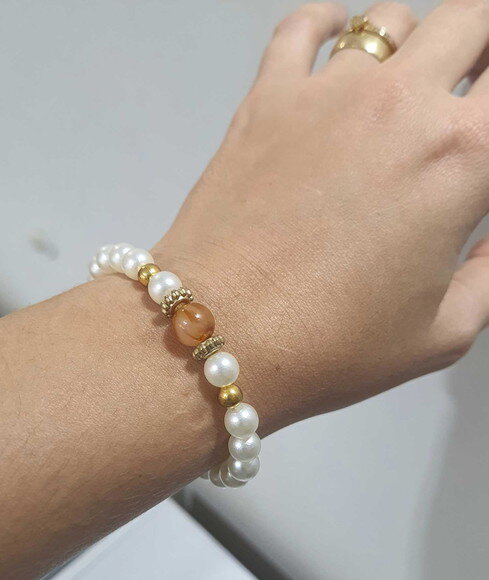 Pulseira de Contas Micangas Pulseira Leveza Bijuteria