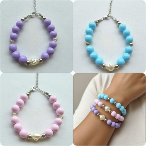 Pulseira Doçura em Micangas Cores Variadas