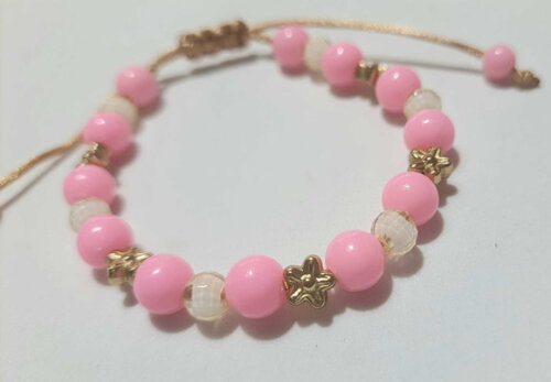 Pulseiras Coloridas Cores com Tons Rosas Candy