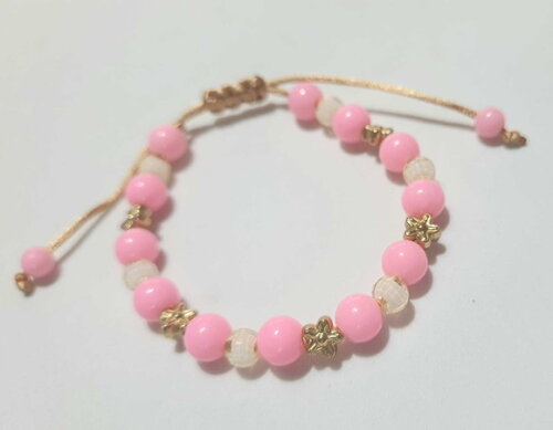 Pulseiras Coloridas Cores com Tons Rosas Candy