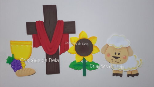 Símbolos da Páscoa e Ressurreição de Jesus em Eva