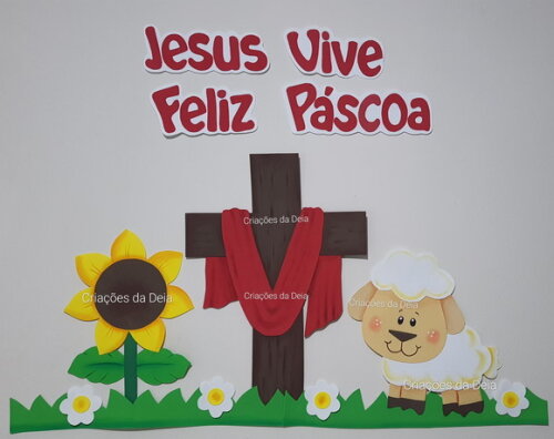 Símbolos da Páscoa e Ressurreição em Eva