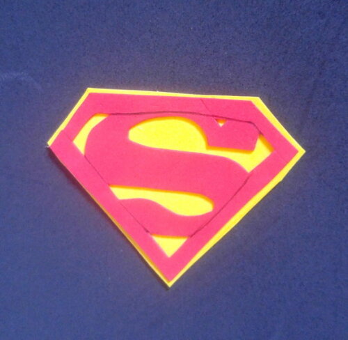 Tags ou Simbolos de Super Heróis Apliques de 10 cm Cada