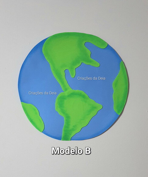 Terra Globo Terrestre em Eva Meio Ambiente 42 cm