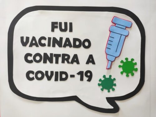 Xô Corona Vírus Kit 2 Placas de Eva - Covid 19