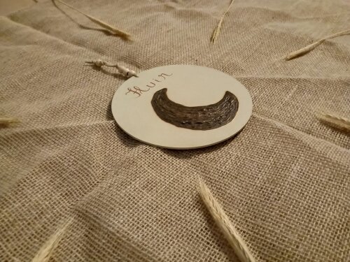 Trio Placas MDF 20cm Cacto Sol Lua Resistir Brilhar Fluir