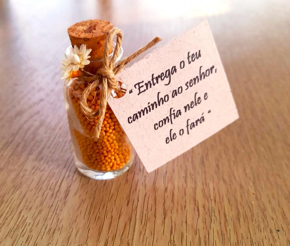 Lembrancinha de Casamento com Fé – Semente de Mostarda