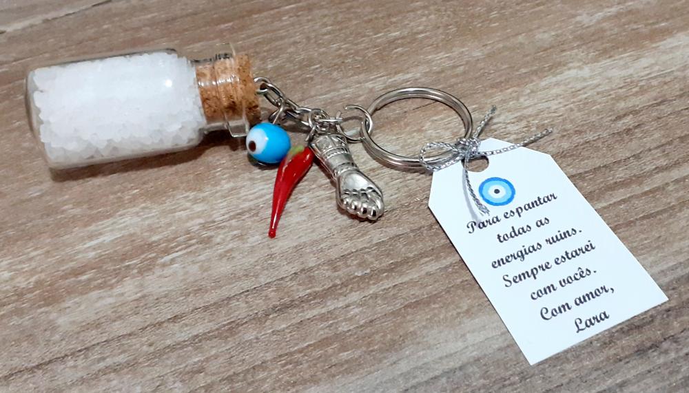 Lembrancinha Casamento Aniversario Chaveiro Patuá