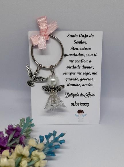 Lembrancinha Chaveiro Santo Anjo