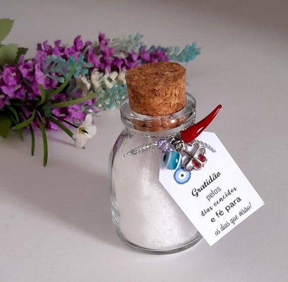 Lembrancinha Aniversario Casamento Sal Grosso Patuás