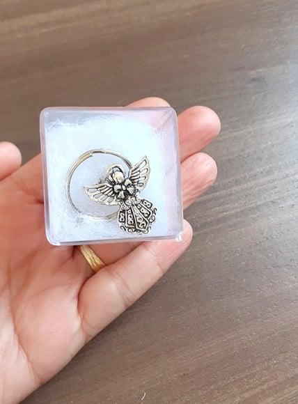 Lembrancinha Batizado Nascimento Santo Anjo
