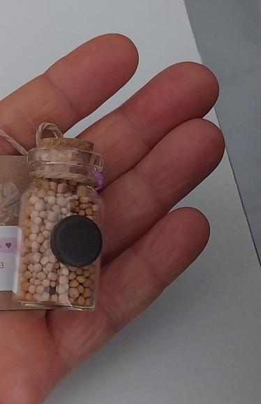 Imã Lembrancinha Casamento Potinho Grão de Mostarda