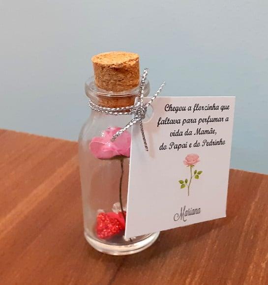 Lembrança Nascimento Aniversario Batizado Flor Eterna