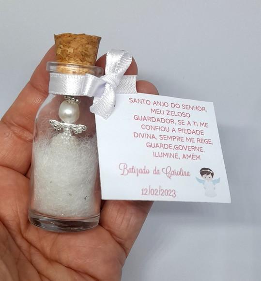 Lembrancinha Batizado Mini Anjinho no Potinho