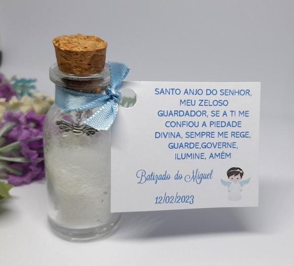 Lembrancinha Batizado Mini Anjinho de Cristal