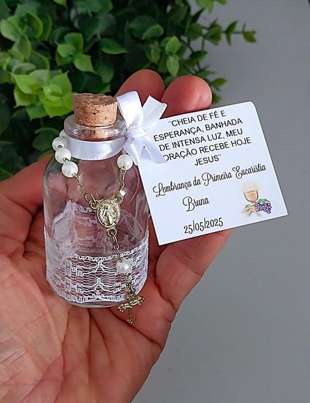Lembrancinha Batizado Primeira Comunhão Porta Água Benta