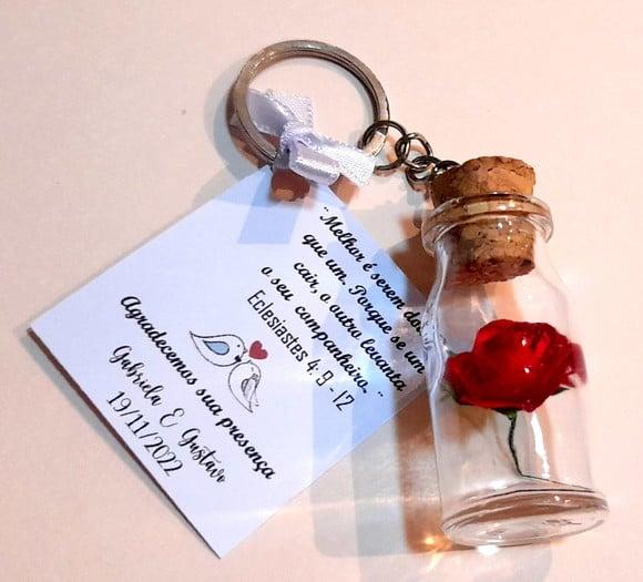 Lembrancinha Casamento Aniversário Flor Eterna