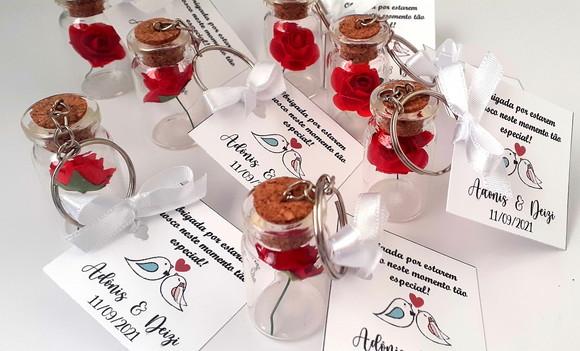 Lembrancinha Casamento Aniversário Flor Eterna