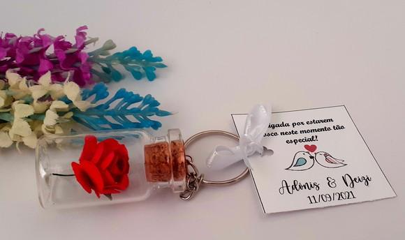 Lembrancinha Casamento Aniversário Flor Eterna